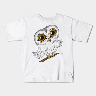 Snowy Owl Kids T-Shirt